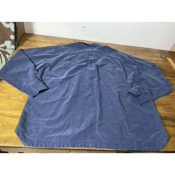 Royal Robbins Men’s Size XXL Blue Long Sleeve Button Up Modal Blend - Picture 10 of 11